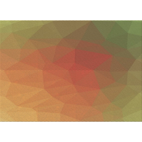 Ahgly Company Indoor Rectangle Patterned Caramel Brown Area Rugs, 2' x 3'