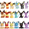 thumbnail image 2 of Muñecos de peluche de la familia Pokémon Eevee, Sylveon, Leafeon, Flareon, Jolteon, Vaporeon, colección ELF, juguetes, pasatiempos, regalo de Navidad para niños, 2 of 5