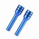 thumbnail image 1 of 2 UDS ALEACIÓN DE ALUMINIO COCHE CAMION CERRADURA DE PUERTA PERILLA TIRADOR CUBIERTAS CERRADura de Puerta Automotriz Azul, 1 of 7