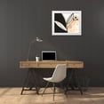 thumbnail image 3 of Goldberger, Jennifer 14x12 White Modern Wood Framed Museum Art Print Titled - Floral Synergy I, 3 of 4
