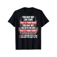 thumbnail image 2 of Camiseta de algodón para hombre con frase inspiradora, cuello redondo, manga corta, estilo deportivo informal, lavable, cómoda para todo el año, tejido de punto 100 % algodón, corte holgado - Tallas S, 2 of 8