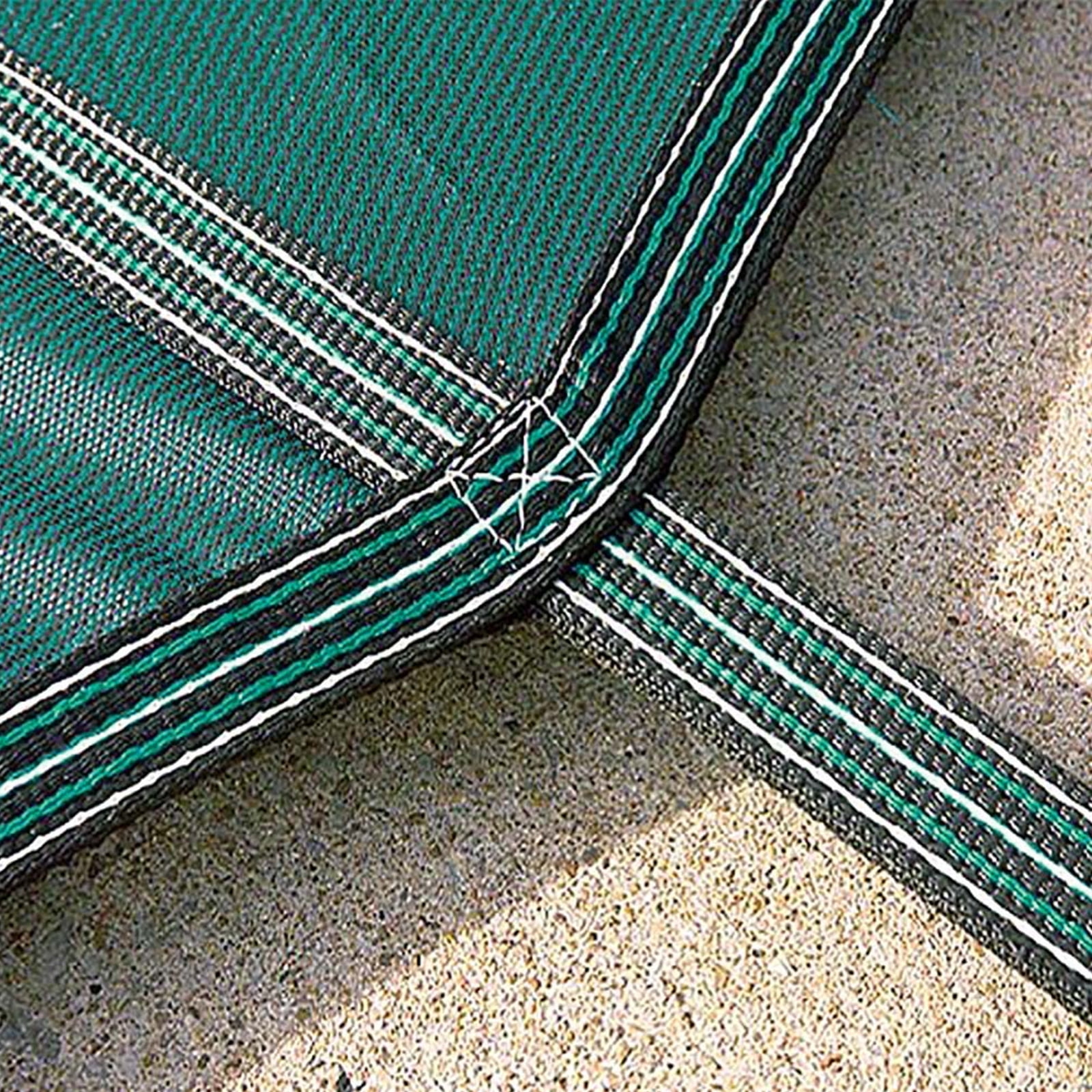 Dropship VEVOR Inground Pool Safety Cover, 20 X 42 Ft Rectangular Winter Pool  Cover, Triple Stitched, High Strength Mesh PP Material, Good Rain  Permeability, Installation Hardware Included, Green to Sell Online at