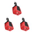 thumbnail image 2 of ZheElen Car Power Inverter Professional Adapting Accessories 12V to 110V Charger Adapter Component Vehicle Socket Accessory 11.5x6.0x4.0cm 3Set, 2 of 6