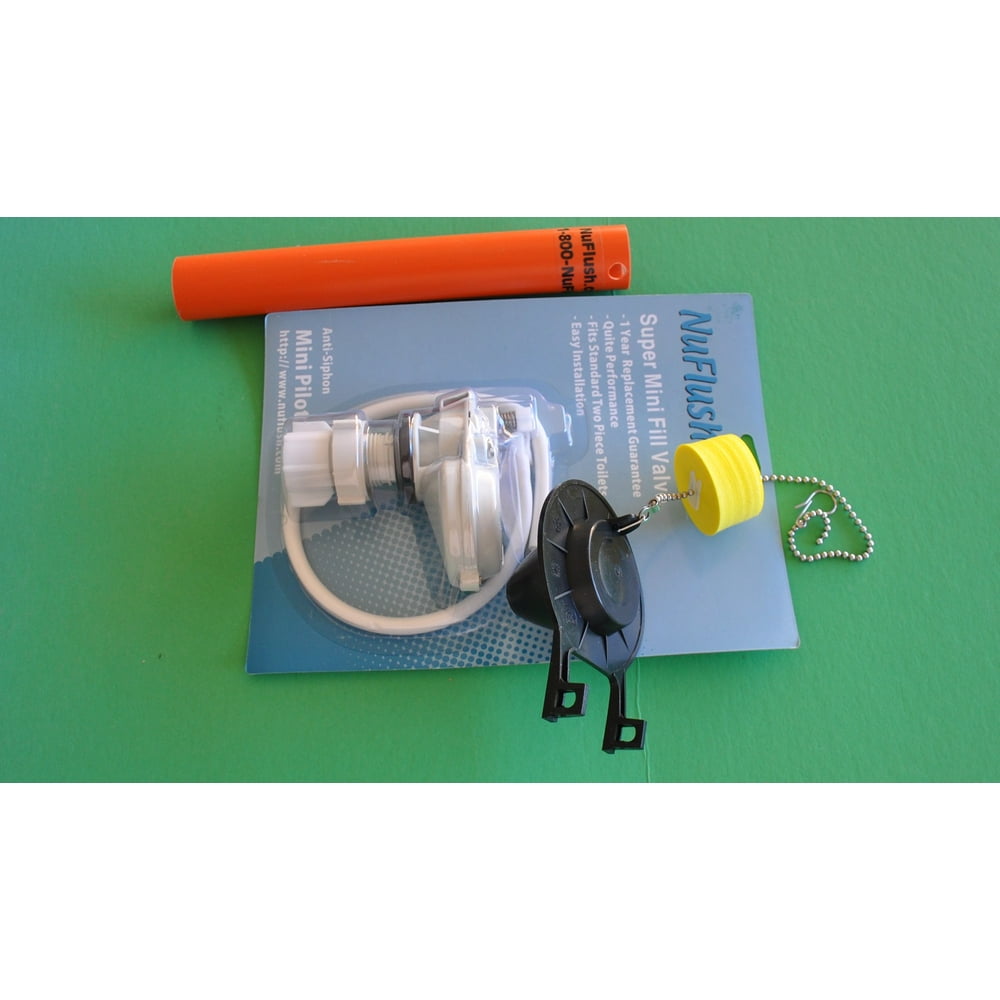 Lowes Toilet Repair Kit Upgrade with Mini pilot Fill valve replacement