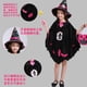 thumbnail image 3 of Disfraces de Halloween para niñas pequeñas, disfraz de carnaval, disfraz de actuación, capa de bruja, elfo, vestido mágico, sombrero, conjunto de disfraz, 3 of 5
