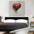 thumbnail image 2 of ARTCANVAS Bandaged Balloon Heart Canvas Art Print by Banksy - Size: 36" x 36" (1.50" Deep), 2 of 9