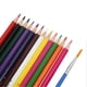 thumbnail image 2 of 12 Colors Water Soluble Colored Pencils Smoother Writing Vivid Colors Odorless Watercolor Pencil Set for Sketching, 2 of 2