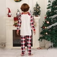 thumbnail image 6 of Penkiiy Christmas Pajamas for Family 2024 Matching Sets Lounge Sets for Women Couples Loungewear Sets Christmas Pjs 2 Years White, 6 of 6
