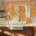 thumbnail image 5 of YIKA Halloween Decoration 50Pcs Fall Artificial Maple Leaves Fake Fall Maple Leaves For Thanksgiving Halloween Faux Autumns Maple Leaves For Wedding Party Harvests Season Halloween Ornaments, 5 of 6