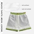 thumbnail image 3 of FORMRS Boys Swim Trunks Quick Dry Mesh Liner Boardshorts Sizes XS-XL, Martini with Olive, 3 of 7