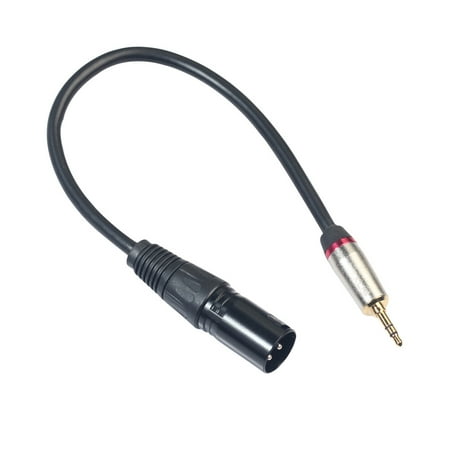 

0.3 Meter 3.5MM To XLR Sound Mobile Phone Microphone Connect Cable Adapter