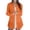 Orange, variant on VJGBEGW Womens Button Down Shirts Long Sleeve Collared Flowy Long Dress Shirts Loose Fit Lightweight Work Office Business Blouses Black L