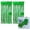 Green, variant on 2 Pack Green Color Tinsel Backdrop 39in x 79in , Metallic Foil Backdrop Fringe Curtains Party Streamer, Party Decorations Photo Backdrop for Birthday