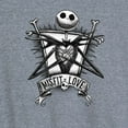 thumbnail image 3 of The Nightmare Before Christmas - Jack Misfit Love - Women's Racerback Tank Top, 3 of 5