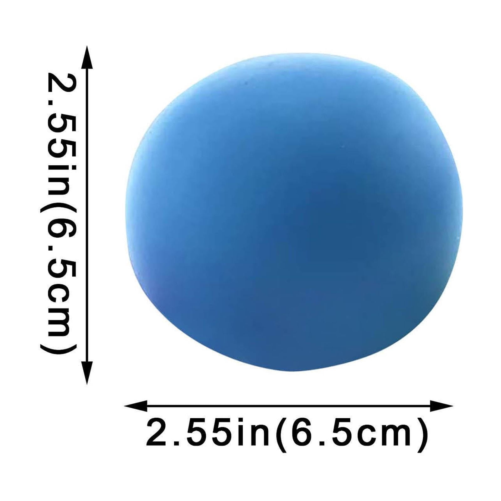 Slow Rise Stress Ball, Stress Ball Pack, Squeeze Balls, Sensory Toys, Relaxation Calming, Office Daily Use, Multicolored, Soft Surface, 3 Pc