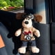 thumbnail image 5 of Nuevo protector de hombro para cinturón de seguridad de coche de peluche de Wallace y Gromit, bonito muñeco de peluche ajustable de dibujos animados, accesorios de decoración para coche, regalo, 5 of 5