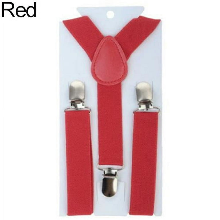 Biplut Baby Kids Suspenders Adjustable Y-Back Elastic