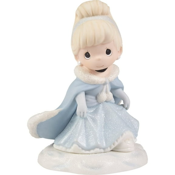 Precious Moments Enchanting Winter Wishes Disney Cinderella Figurine, 1 Each