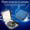 thumbnail image 3 of Storage Box with Special Inner Pages Moisture Dust Protection Compact Structure Disc Storage Case DVD Organizer Case, 3 of 7