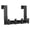 Black-Fits 1-3/4" Thick Door-"T" Shape 4 Hooks-1 Pack, variant on Stainless Steel Over Door Coat Hooks Black Fits 1-3/4" Thick Door-"T" Shape 3 Hooks-1 Pack
