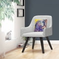 thumbnail image 4 of Shadow' Animals Pets Painting Bold By Pat Saunders-White 16 X 16 Decorative Throw Pillow, 4 of 4