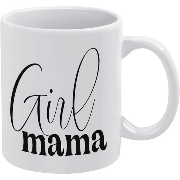 Girl Mama 11 Oz Ceramic Mark Mug Novelty Coffee Cup 24oc05maA502