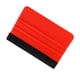 thumbnail image 5 of 5 raspadores de película para coche, herramienta aplicadora, escobilla de goma antideslizante para tintado de ventanas Rojo 10x7cm, 5 of 9