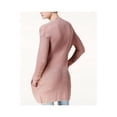 thumbnail image 2 of Ultra Flirt Juniors Open-Front Cardigan Evening Sand XL, 2 of 2
