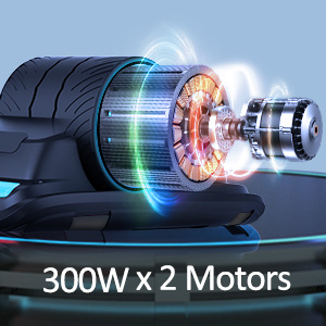 Magic Hover HS300 One Wheel Hoverboard Gyroshoes Electric Roller Skate, Self-Balancing Hover shoes with LED Light for Kids and Adults - image 9 of 9