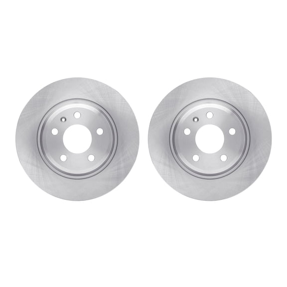 Dynamic Friction Company Rear Brake Rotors 6002-73051