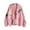 Pink, variant on Lovskoo Cardigan Sweaters for Women Open Front Trendy Spring Long Sleeve Short Coat Blouse Oversized Winter Outerwear Tops Pink