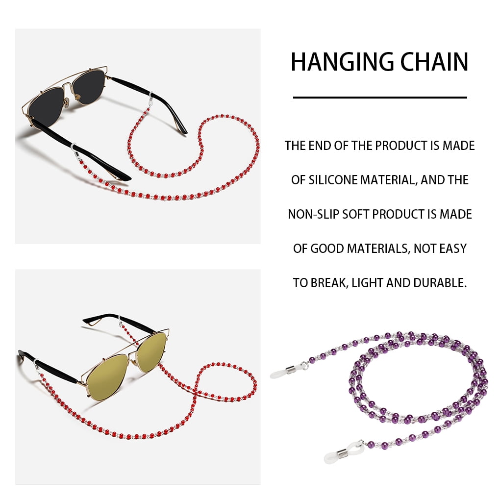 Imitation Pearls Reading Glasses Chain Beaded Fashionable Neck Holding For  Sunglasses, Reading Glasses And More Drawstring Cord Holder Accessory  221119 From Xue08, $3.08