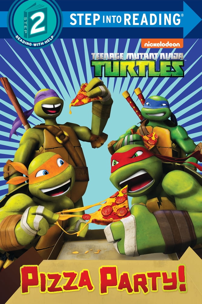 Random House, Step Into Reading Book, TMNT Pizza Party, Paperback