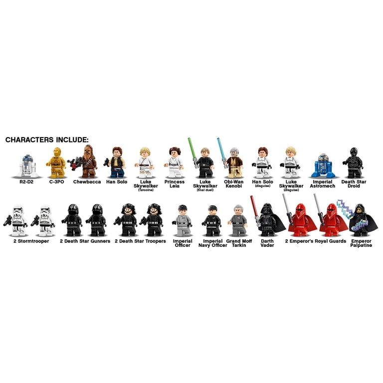 abytsセット LEGO Star Wars Death Star 75159 Collectbile Building Set - Walmart.com