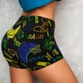 thumbnail image 2 of Sikiie Game Play Print Workout Shorts Women Scrunch Butt Gym Shorts Seamless High Waist Tummy Control Yoga Biker Athletic Shorts, 2 of 5