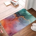thumbnail image 4 of Yiaed Colorful Abstract Waves Print Flannel Doormat Mat Outdoor Indoor Door Mats,Welcome Matt Outdoor Front Door Mat Doormat Outdoor Mat Outdoor Mat,16"x24", 4 of 7
