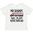thumbnail image 3 of Inktastic Daddy Still Plays with Trucks Boys Toddler T-Shirt, 3 of 5