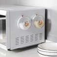 thumbnail image 4 of Stainless Steel Wall-mounted Magnetic Spice Jar Set with Sealed Barbecue Storage Box and Powder Box (White), 4 of 4