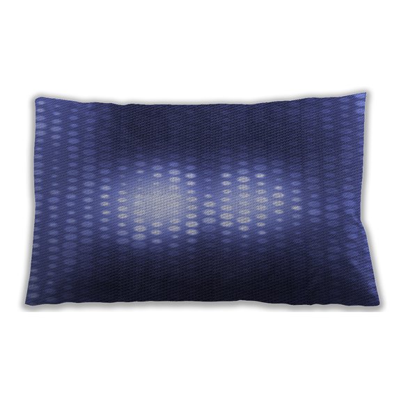 Ahgly Company Outdoor Rectangular Contemporary Lumbar Throw Pillow, 13 inch by 19 inch