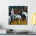 thumbnail image 3 of Grazing Horses, Expression - Canvas, 3 of 10
