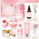 thumbnail image 2 of Cesta de regalo de spa GiftPeak Rose Relaxing para mujer con copa de 16 onzas, 2 of 7