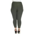 thumbnail image 3 of White Mark Pantalon Taille Haute Extensible pour Femmes, 3 of 5