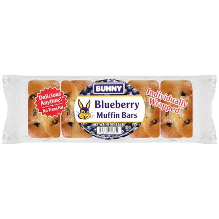 Bunny Blueberry Muffin Bars, 10 oz