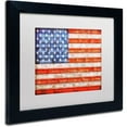 thumbnail image 2 of Trademark Fine Art "American States" Canvas Art by Michelle Calkins, White Matte, Black Frame, 2 of 3