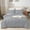 Silver, variant on 1 Piece New Straight Line Pattern Comforter, 800 TC, 100% Egyptian Cotton, Twin/Twin XL Size Silver Solid