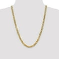 thumbnail image 2 of 14K Yellow Gold chain Curb 24 in 6.1 mm 6.1mm Flat Beveled, 2 of 5