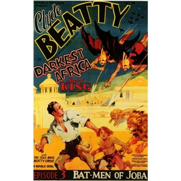 Darkest Africa Movie Poster (11 x 17)