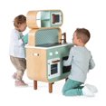 thumbnail image 4 of Janod Reverso - Double-Sided Wooden Cooker - Stylish and Interactive Kitchen Playset for Children Aged 3+. Features Sound and Light Induction Plate - Realistic Knobs and 7 Metal Accessories - Perfect, 4 of 9