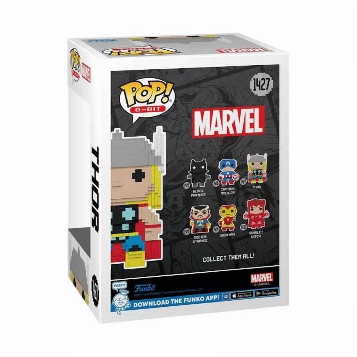 Funko POP! Marvel Thor 8-Bit Vinyl Figure - Walmart.com