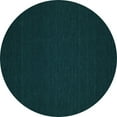thumbnail image 1 of Ahgly Company Indoor Round Abstract Light Blue Contemporary Area Rugs, 5' Round, 1 of 4